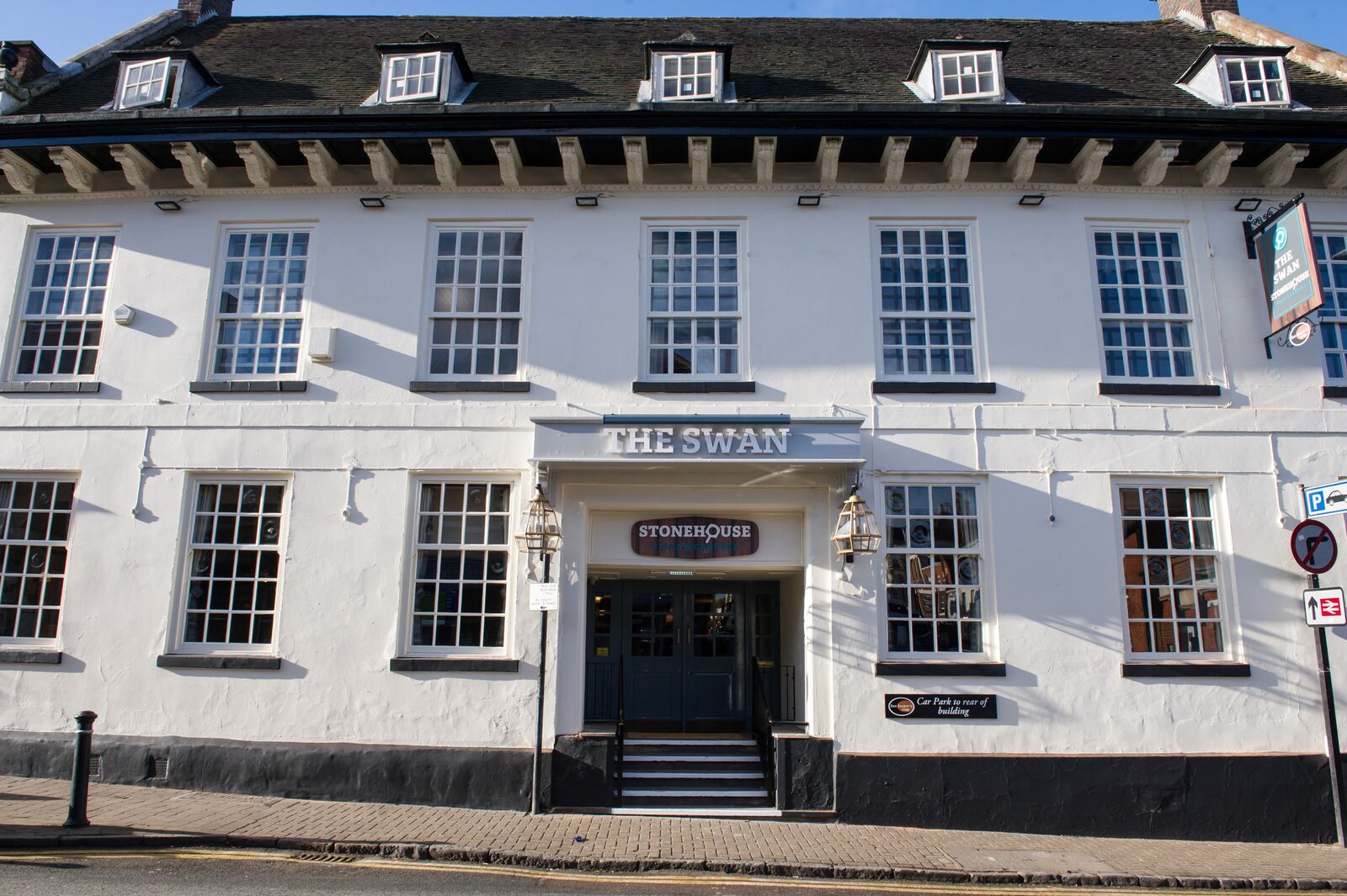 A photo of The Swan Hotel exterior 