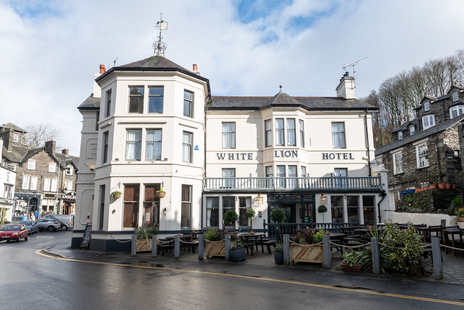 A photo of White Lion Hotel exterior