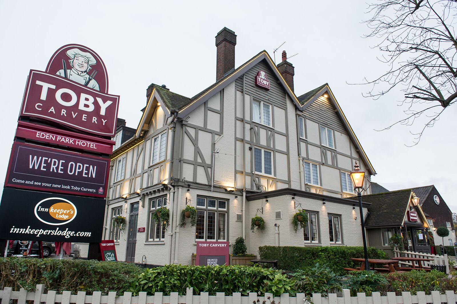 A photo of Toby Carvery Eden Park exterior 